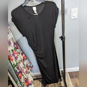 H&M Fitted Maxi Ruched Dress Size Small NMT